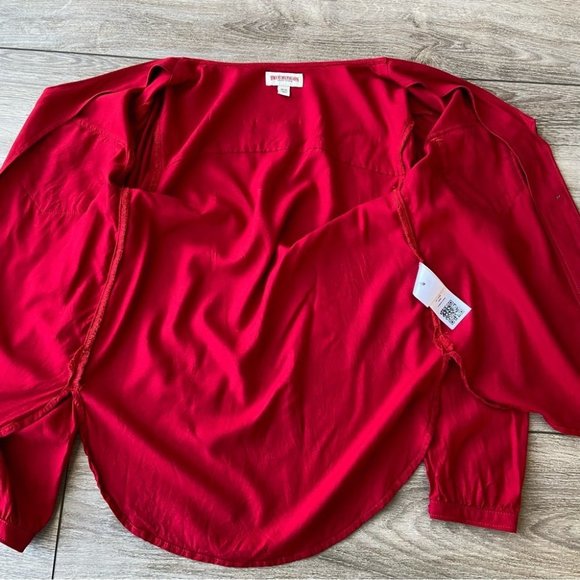True Religion V Neck Button Down Blouse - Picture 8 of 14